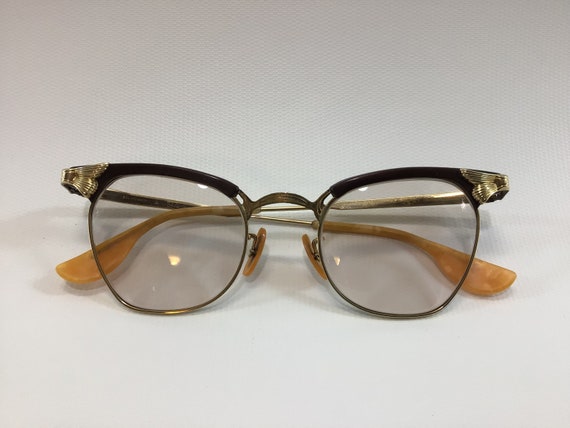 Vintage Women's Eyeglasses Bausch & Lomb Frame Re… - image 2