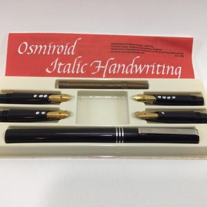 Old Osmiroid Calligraphy Nibs : r/fountainpens