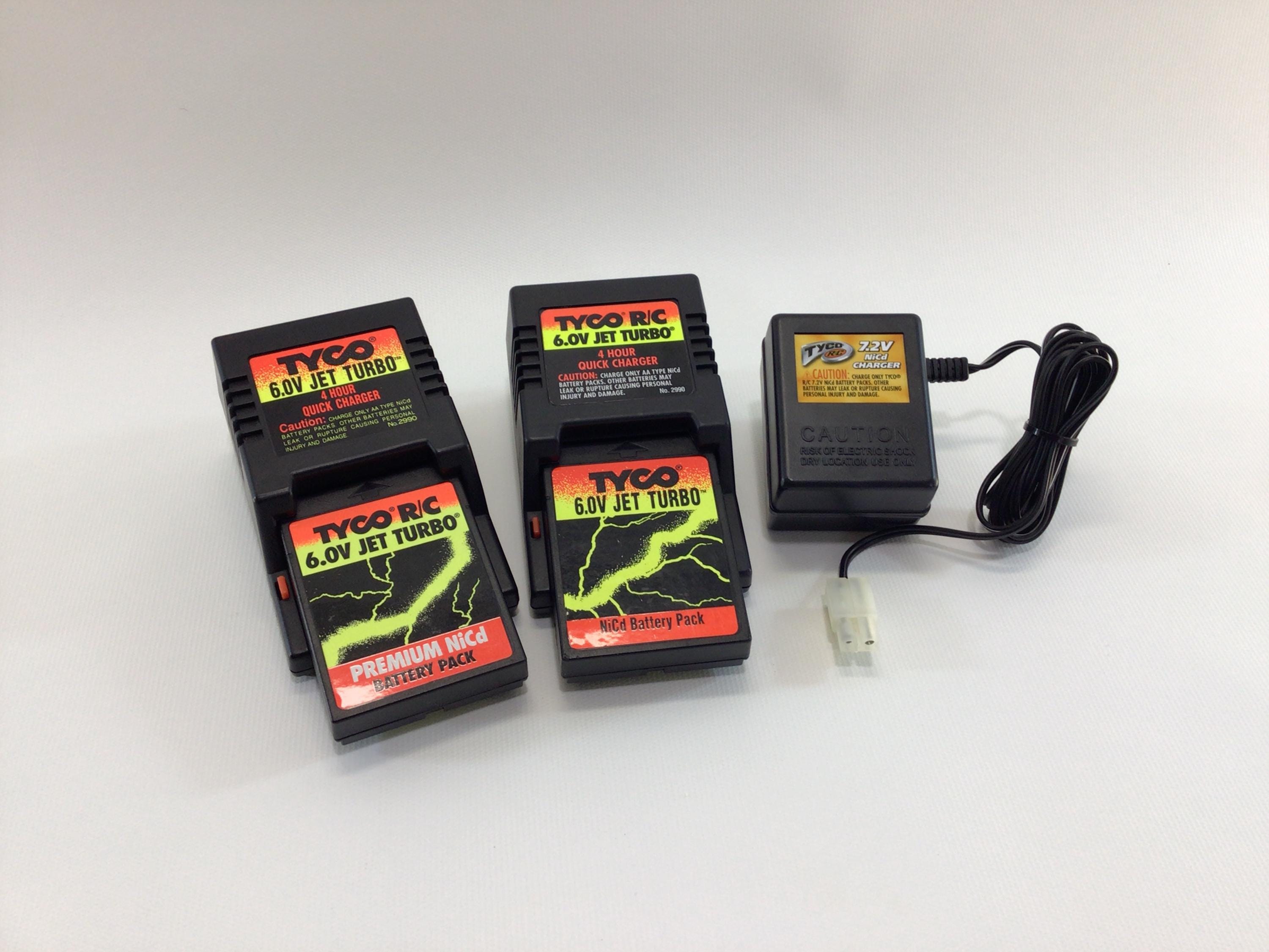 Battery Charger Tyco Volt Battery Tyco Nicd Chargers Lot Jet Turbo