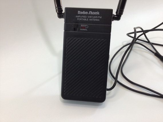Radio Shack Amplified VHF UHF FM Portable Antenna 15-1607 | Etsy
