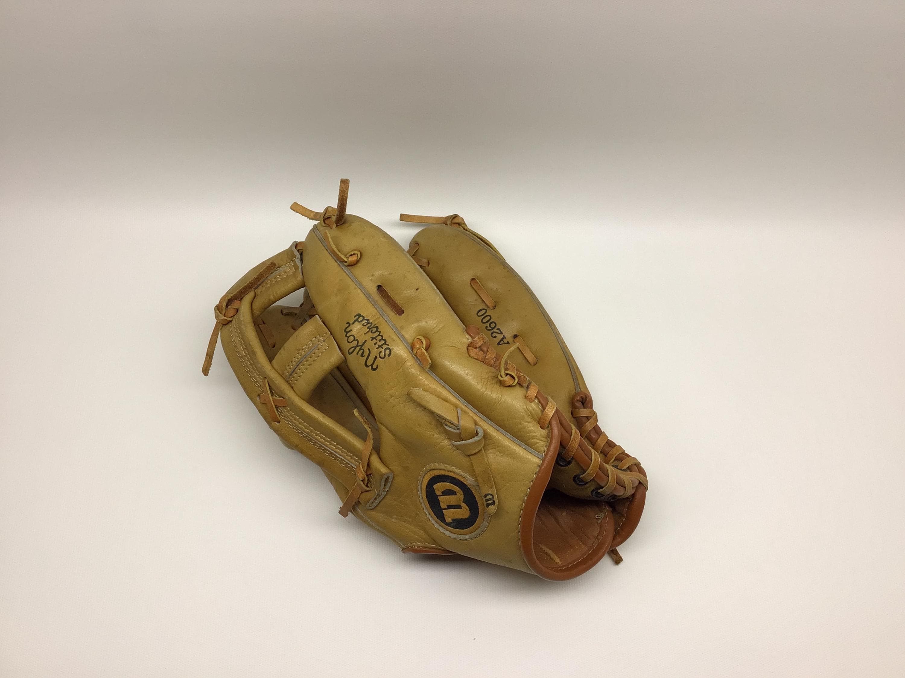 Vintage Wilson Baseball Glove - Etsy
