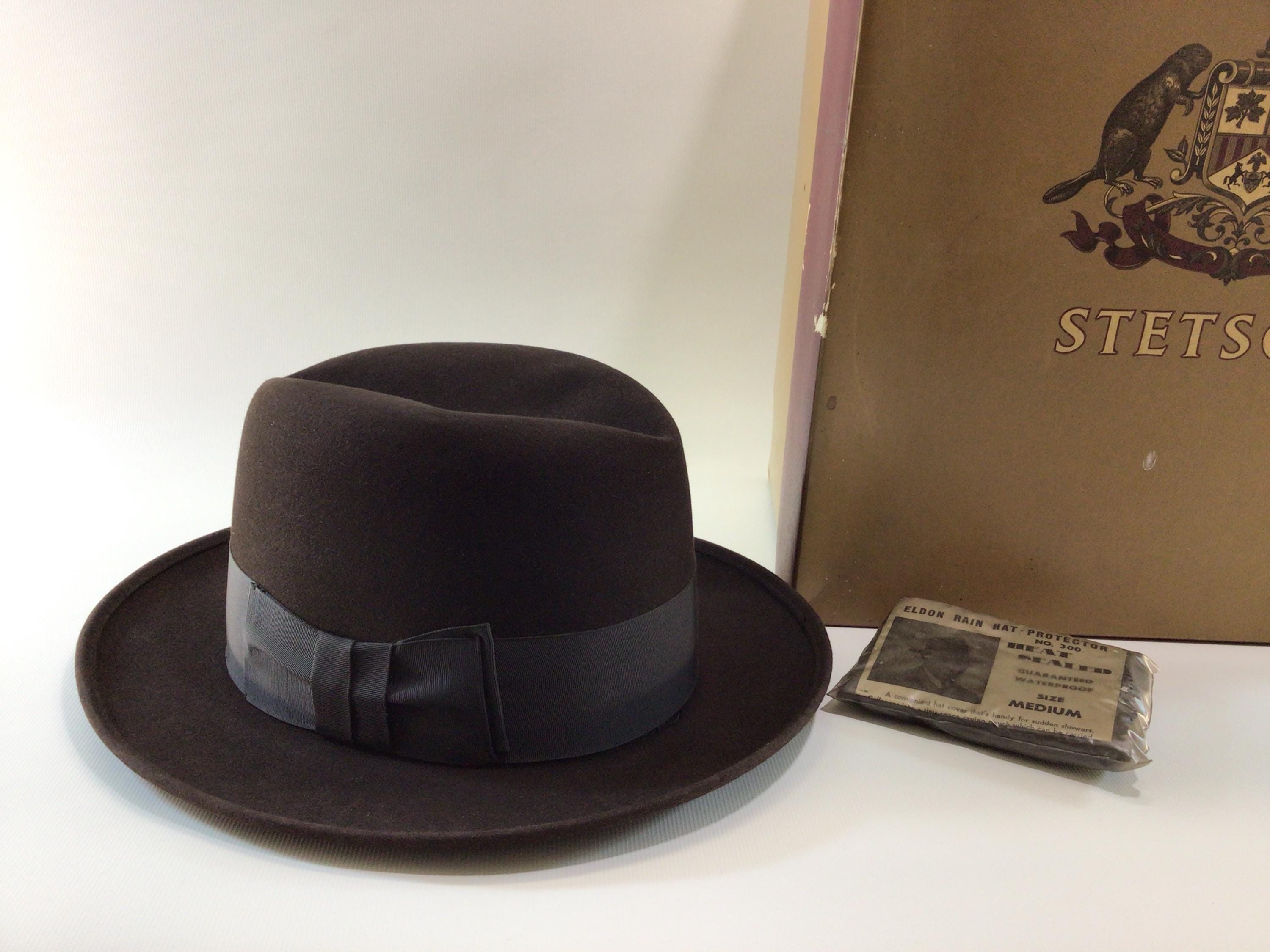 VINTAGE Dobbs Hat Twenty 50s 7 1/8 Dobbs Hat Vintage - Etsy