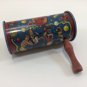 Kirchhoff Tin Litho Party Noise Maker Mid Century Dime Store Toy
