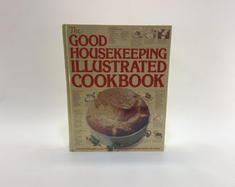 Good Housekeeping Illustrated Cookbook Copyright 1980 First Edition Hardcover Vintage Recipes with Color Photographs