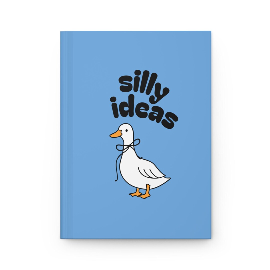 Notebook Goose Silly Goose Journal - Notebook for Artists, Creative Writing, Self-care ...