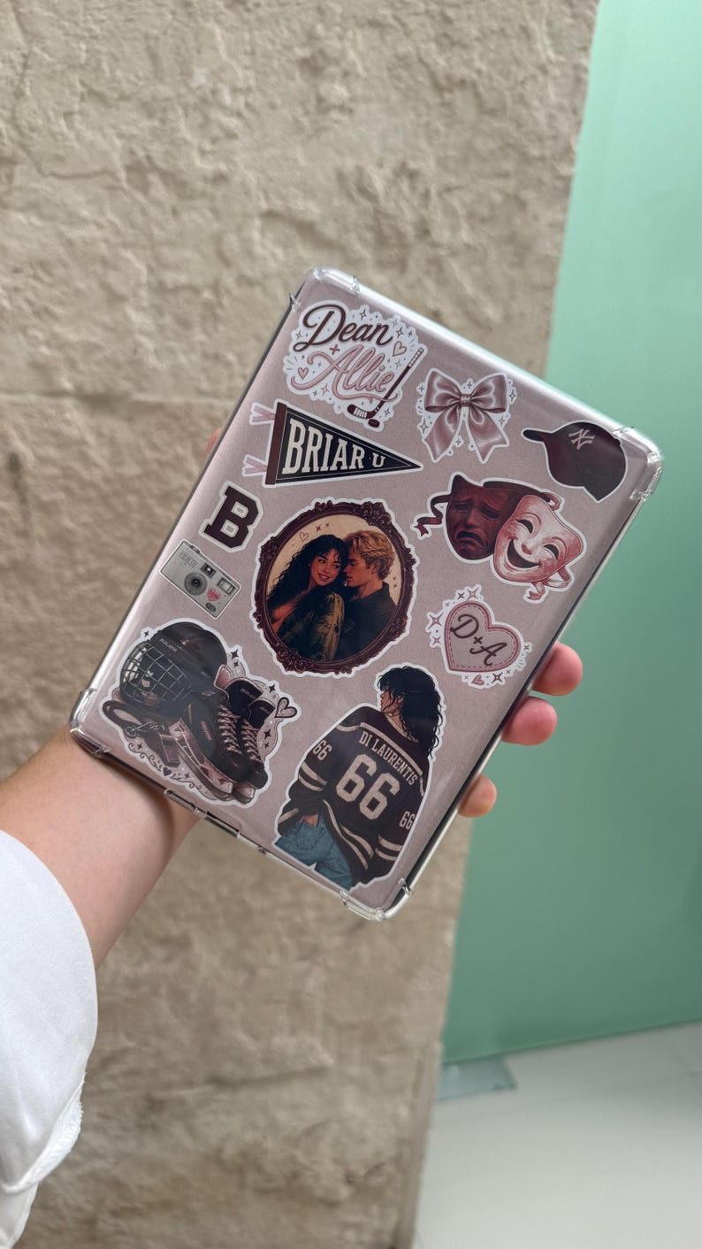 Kindle Insert Printable, Off Campus Dean & Allie Kindle Decor, Hockey Romance Kindle Insert, BookTok Kindle Accessory image 6
