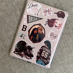 Kindle Insert Printable, Off Campus Dean & Allie Kindle Decor, Hockey Romance Kindle Insert, BookTok Kindle Accessory image 7