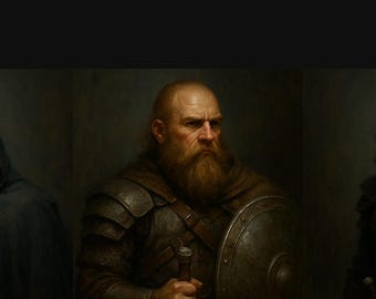Fantasy Hero Pack – 5 AI-Generated Characters for RPG & DnD