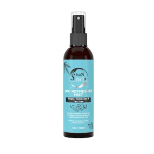 Loc spray, loc moisturizer, loc refresher, loc shampoo, braids, hair oils