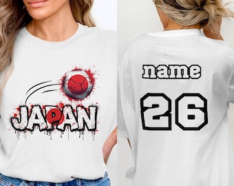 Custom Japan Soccer T-Shirt, Distressed Flag Graphic Tee, Urban Grunge Football Fan Shirt, Japanese Culture Gift for Him Her