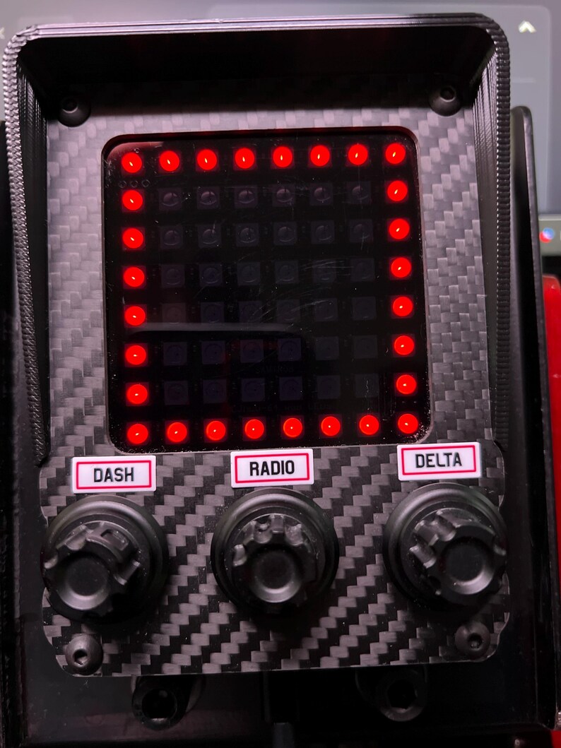 54pcs F1 Colored Square Sim Racing Decal Stickers for Button Box ...