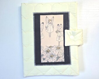 A5 Handmade Journal Cover, Notebook Sleeve