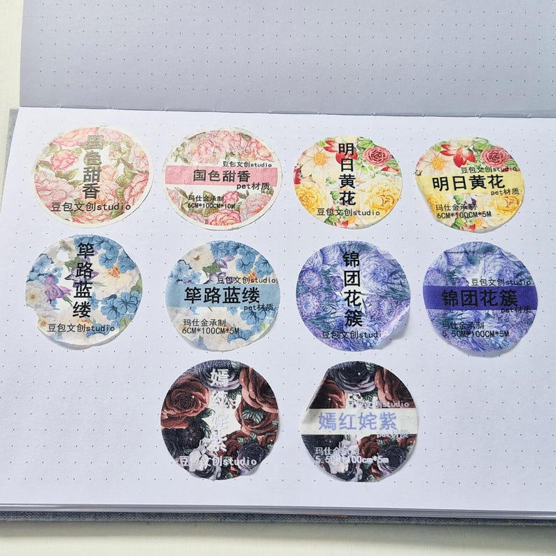 Floral Tape Loops | Dou Bao Studio, Sample Loop - Etsy