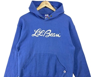 Vintage LL Bean X Russell Athletic 1/4 Button Sweatshirt - Etsy