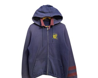 ポロ ラルフローレン レディース ジップパーカー サイズM ネイビー