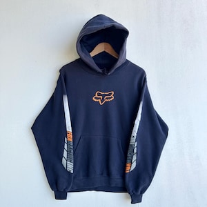 バイク 00s y2k FOX RACING モトクロス ビンテージジャージ ブルー