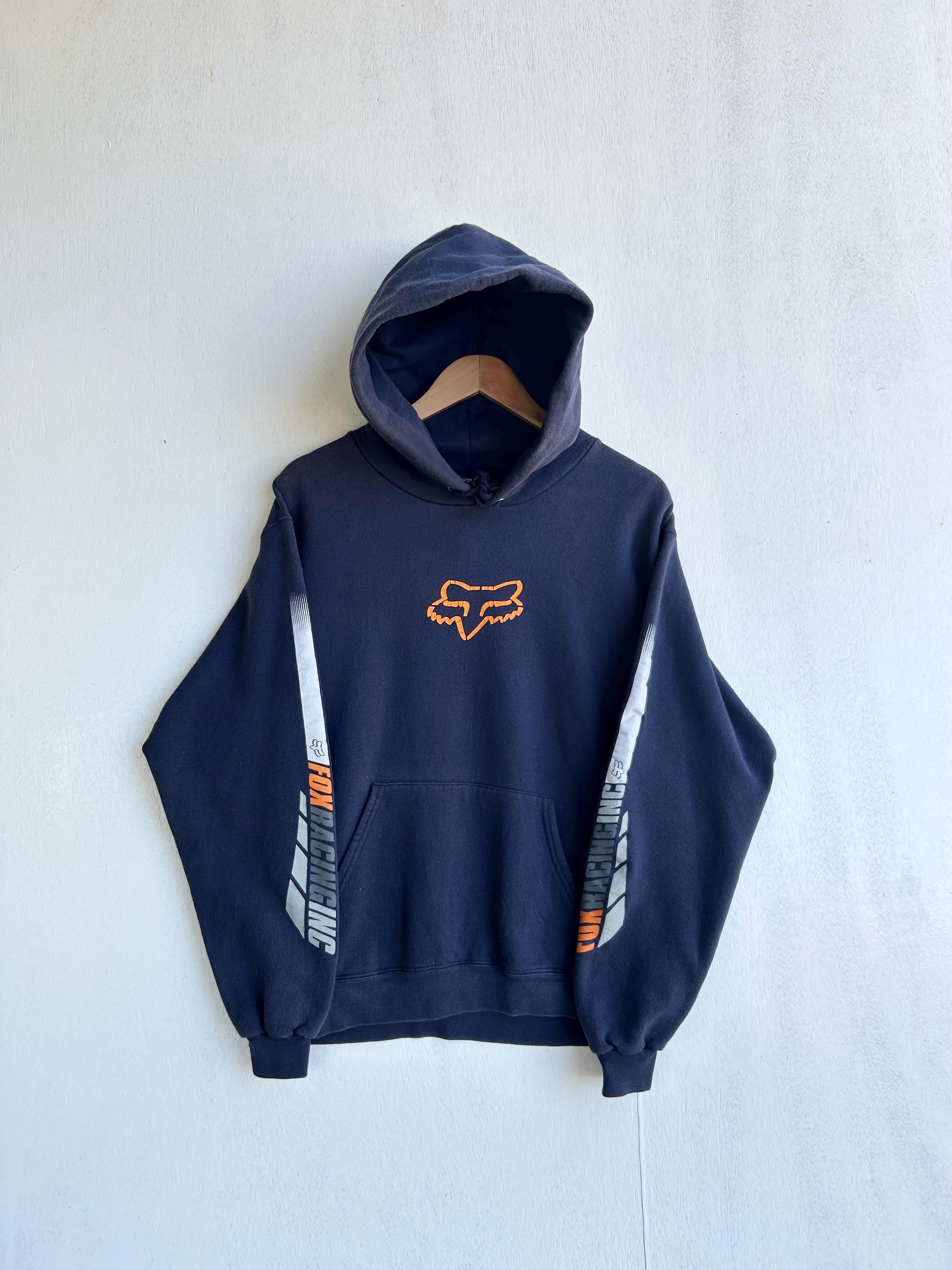 90s 00s vintage FOX RACING ジップアップパーカー Vintage fox racing hoodie - Etsy 日本