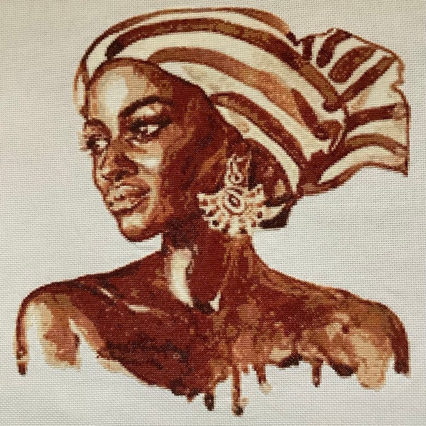 African American Counted Cross Stitch Etsy