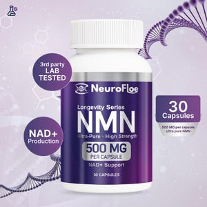 Pure NMN Capsules 500MG | FREE Next DAY Delivery