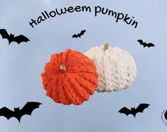 Finger Crochet Pumpkin Pattern: Easy Plush Fall Decor (PDF Pattern)