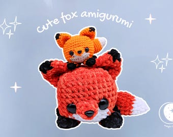 Crochet Fox Amigurumi Pattern – Beginner Friendly Plush Toy PDF