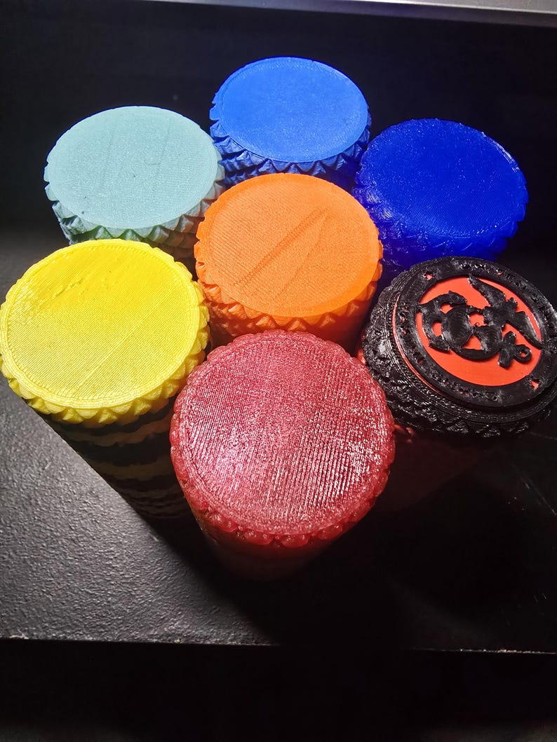 Chalk & Coin Holder Billiards Pool Round Taom Predator - Etsy