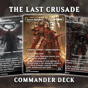 Mazo de comandante MTG Proxy inspirado en Warhammer – Reina Marquesa EDH – Más de 100 cartas personalizadas