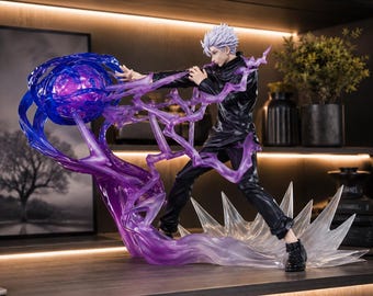 19cm Gojo Satoru PVC Figure, Jujutsu Kaisen Energy Effect Anime Statue, Desk Collectible