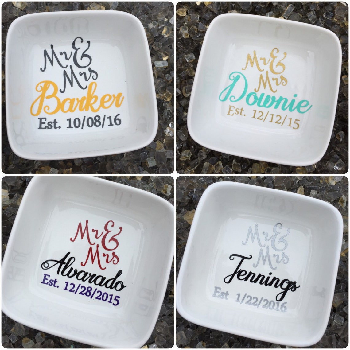 Custom Ring Dish Personalized Jewelry Holder Personalized Etsy