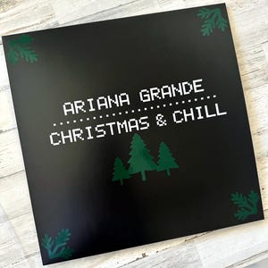 Christmas & Chill Custom Vinyl sleeve