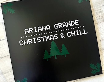Christmas & Chill Custom Vinyl sleeve