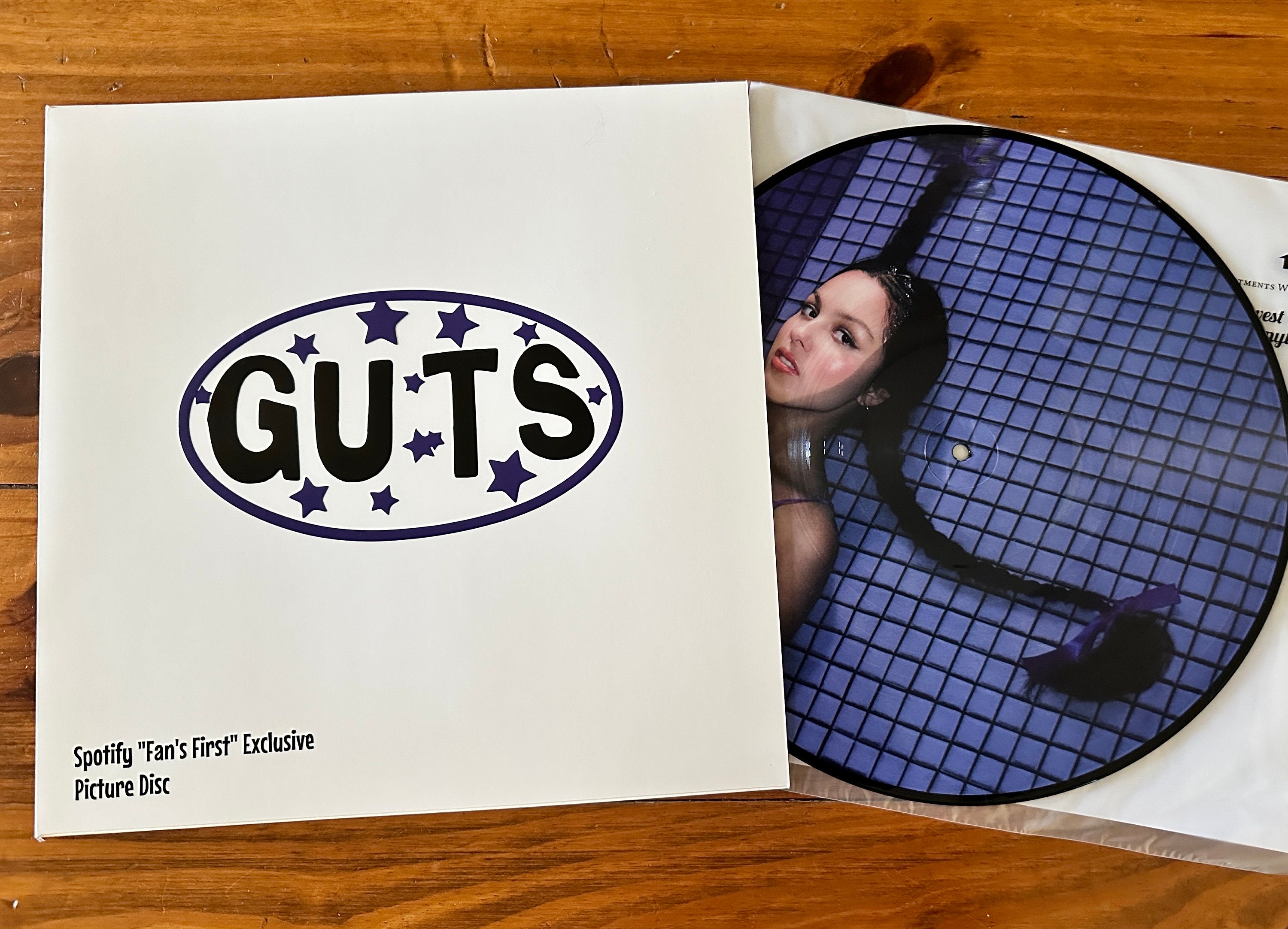 Olivia Rodrigo GUTS BUNDLE spotify exclusive picture disc + Vampire vinyl  LP New
