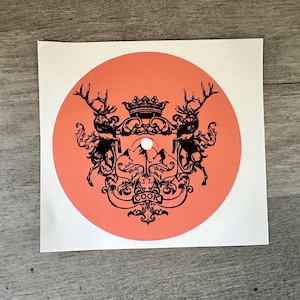Custom Vinyl Record Center Label – 12