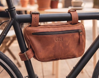 レザー製自転車サドルバッグ：自転車用工具収納 - Etsy 日本