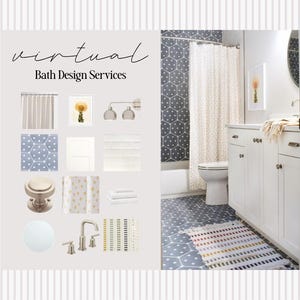 Bath/Laundry Design Services | Interior Design | Virtual Design Services
