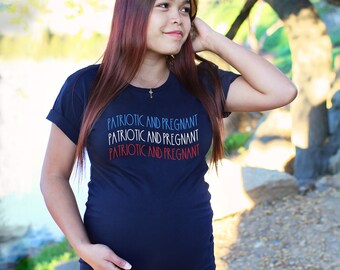 Maternity Shirts 4th of July - Etsy