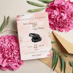 Sage Green Eucalyptus Wedding Invitation Set Editable DIY Invite Templates Romantic Watercolor Greenery Wedding Invites Download