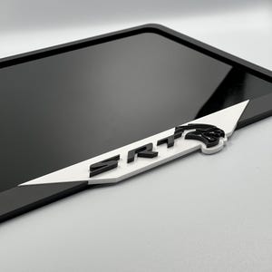Custom 3D Acrylic License Plate Frame: Personalized Car Accessory