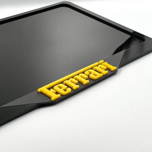 Custom 3D Acrylic License Plate Frame - Personalized Car Accessory