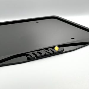 Custom 3D Acrylic License Plate Frame: Personalized Car Accessory