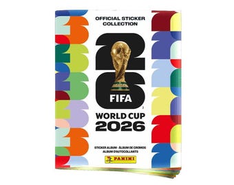 2026 Panini FIFA World Cup Authentic Official Sticker Album Book Magazine
