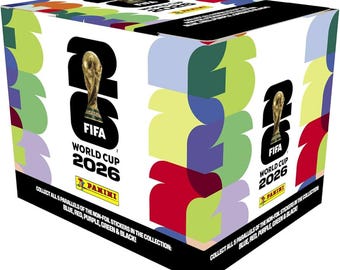 Fussball WM 2026 ™ Offizielle Aufkleber-Kollektion * 25er Pack Box -