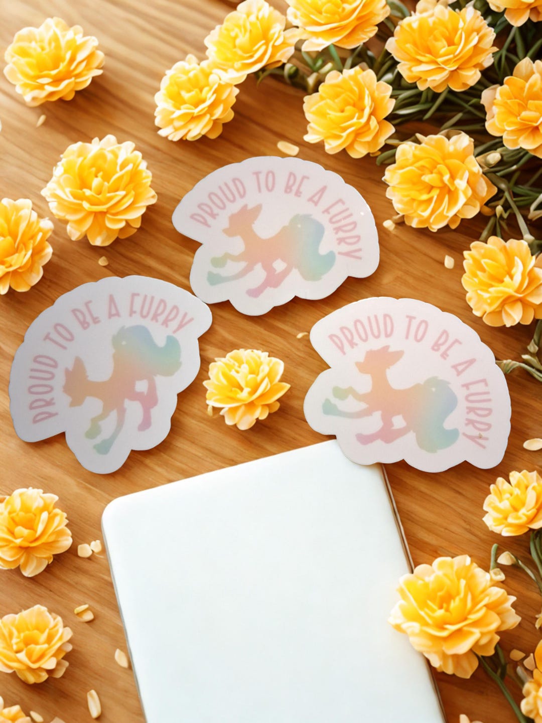 Furry Sticker - Etsy