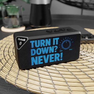 Turn It Down? Never! Jabba Bluetooth Speaker: Wireless Sound System, Portable Music Player, Gift for Music Lovers, Party Audio System