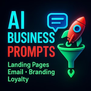 20 ChatGPT Prompts for Entrepreneurs | Business Growth, AI Content, Email Marketing and Social Media Templates (PDF)