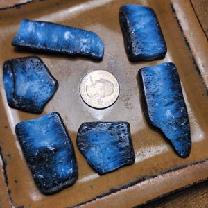 92 gm Lot Blue Ice Glacierite Glacier Ice Lot Aka Nakaurite Cabochon Gemstone #2156 Lot