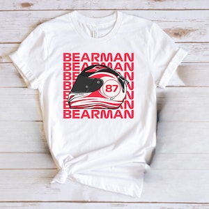 Oliver Bearman Racing Car T-Shirt  Motorsport Tee for Racing Fans  Perfect Gift Idea