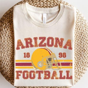 Distressed Arizona Football Shirt Cardinals Football Crewneck Retro Cardinals Shirt Gift for Arizona Cardinals Football Fan Gift Game Day