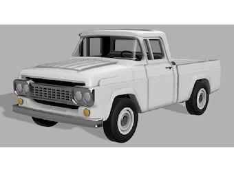 58 F100 - 1:43 scale - 3D print files