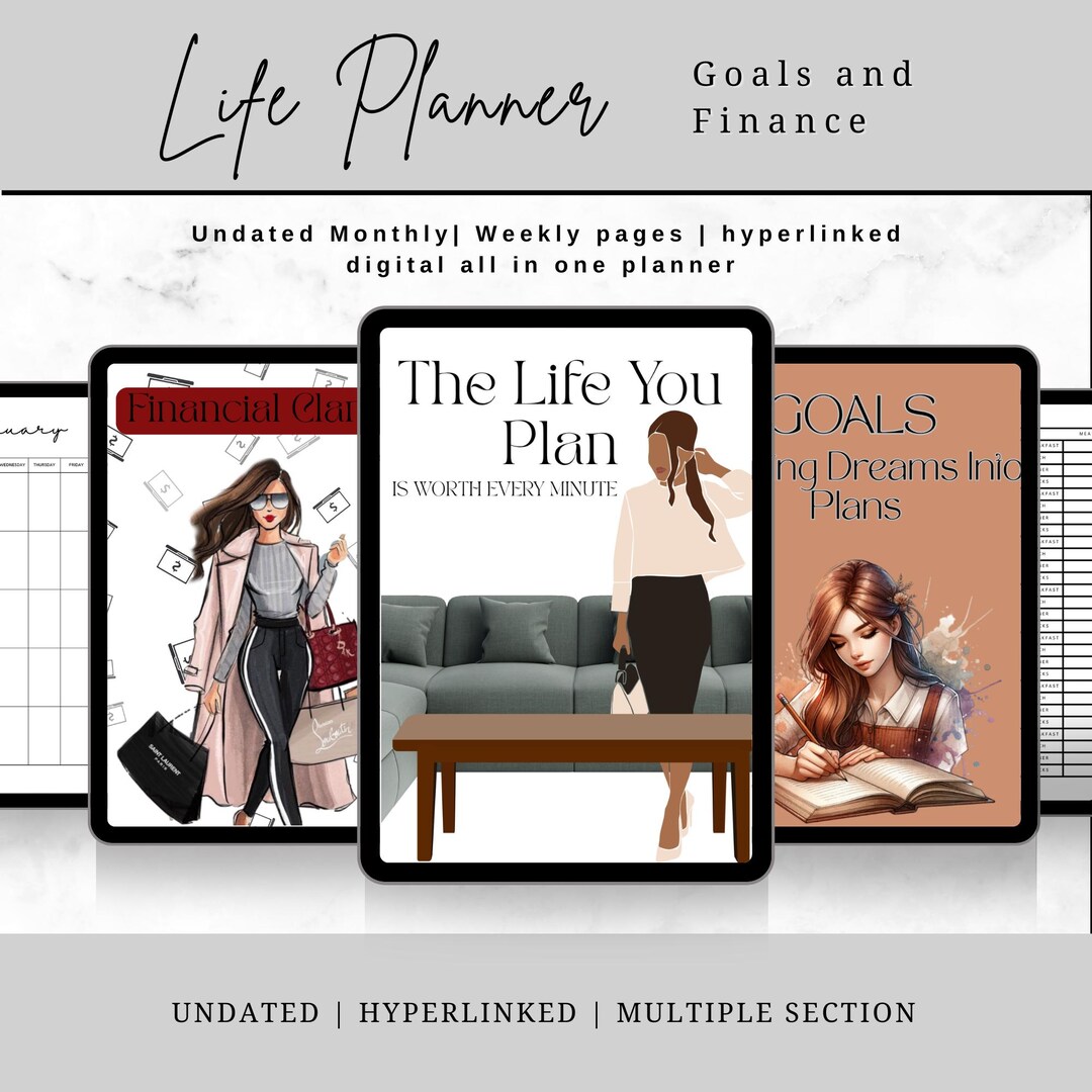 Digital Life Planner - Etsy